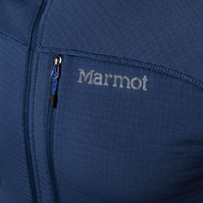 Marmot Preon férfi fleece pulóver tengerészkék M11783 3