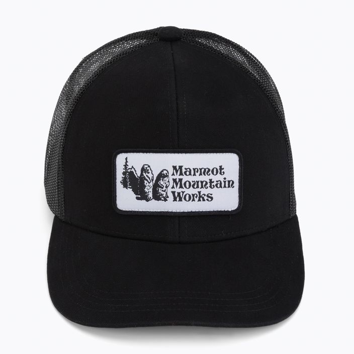 Marmot Retro Trucker baseball sapka fekete M143131101 4