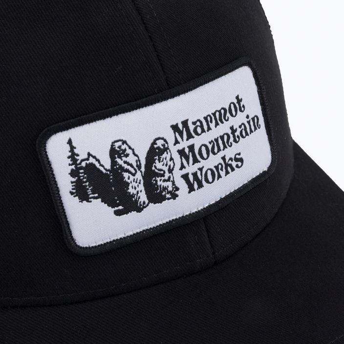 Marmot Retro Trucker baseball sapka fekete M143131101 5