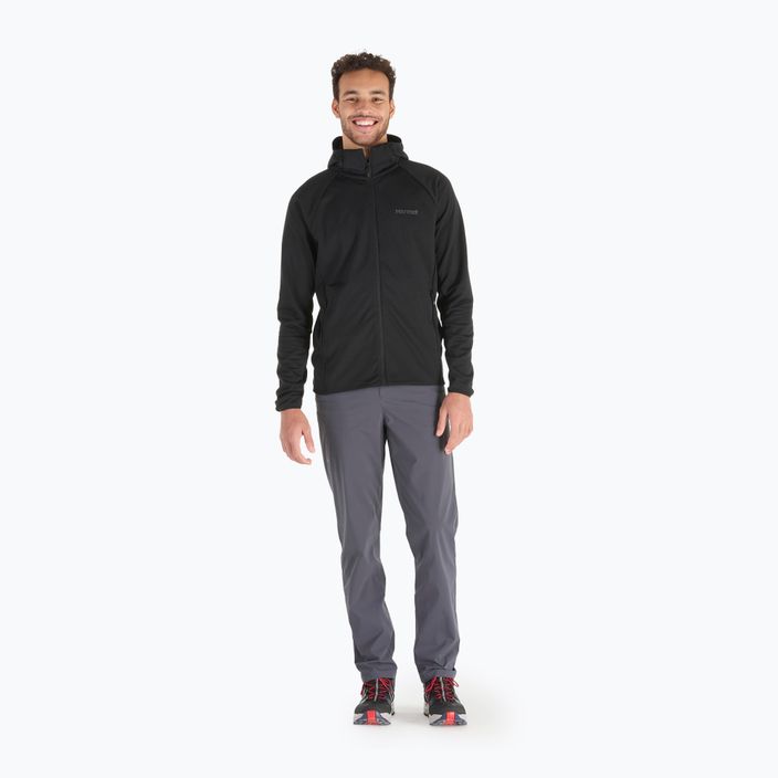 Férfi gyapjú pulóver Marmot Leconte Full Zip Hoody black 2