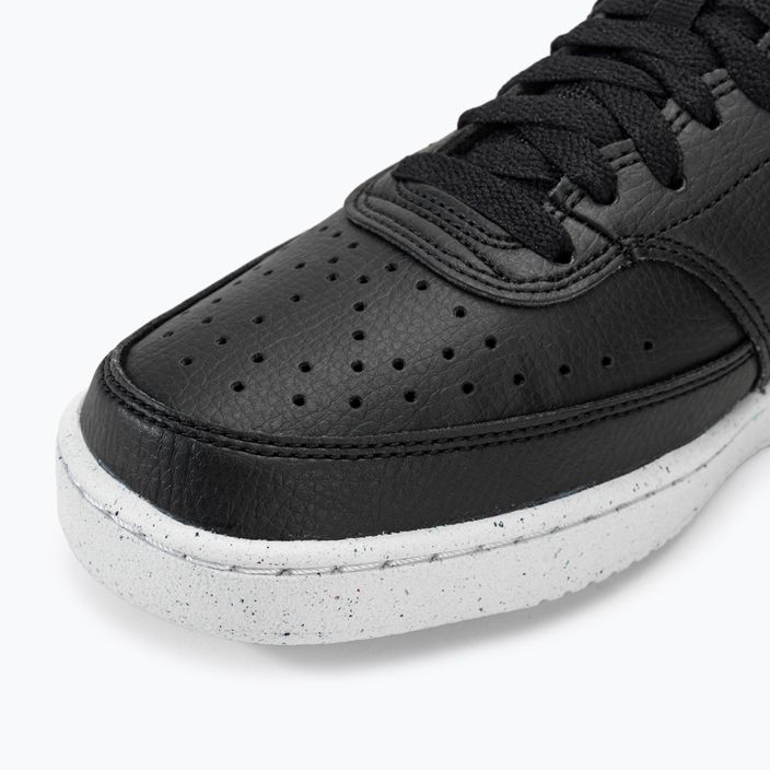 Nike Court Vision Low Next Nature black/white/black férfi cipő 7