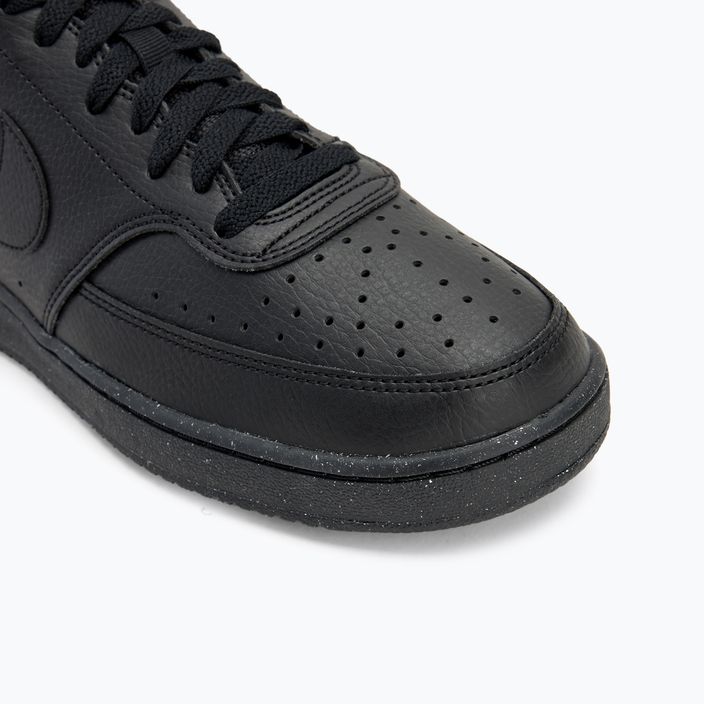 Férfi cipő Nike Court Vision Low Next Nature fekete/fekete/fekete / fekete/fekete 7