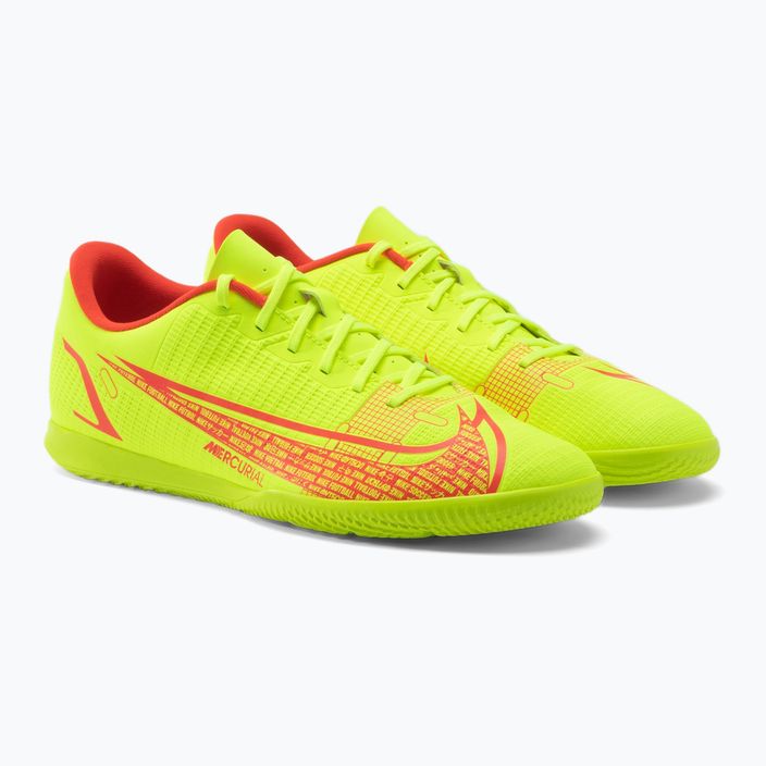 Férfi futballcipő Nike Vapor 14 Club IC sárga CV0980-760 CV0980-760 5