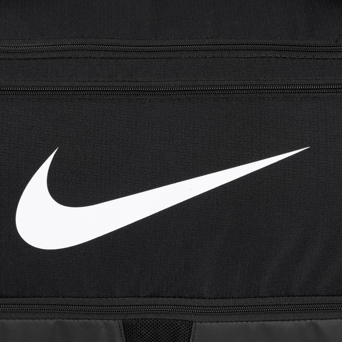Nike Brasilia edzőtáska 9.5 60 l fekete/fekete/fehér 5