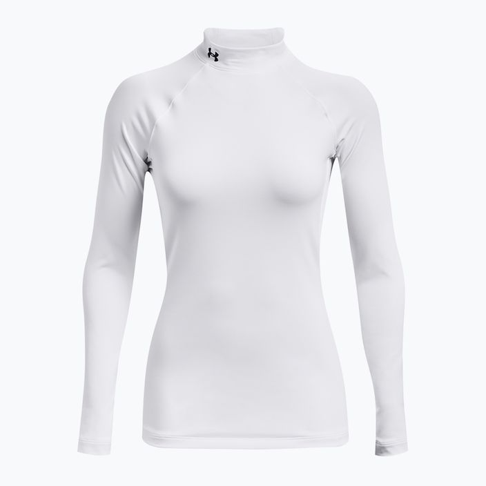 Under Armour Authentics CG Mockneck fehér/fekete női hosszú ujjú edzőruha 7