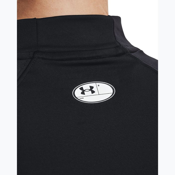 Under Armour Authentics CG Mockneck fekete/fehér női hosszú ujjú edzőruha 4