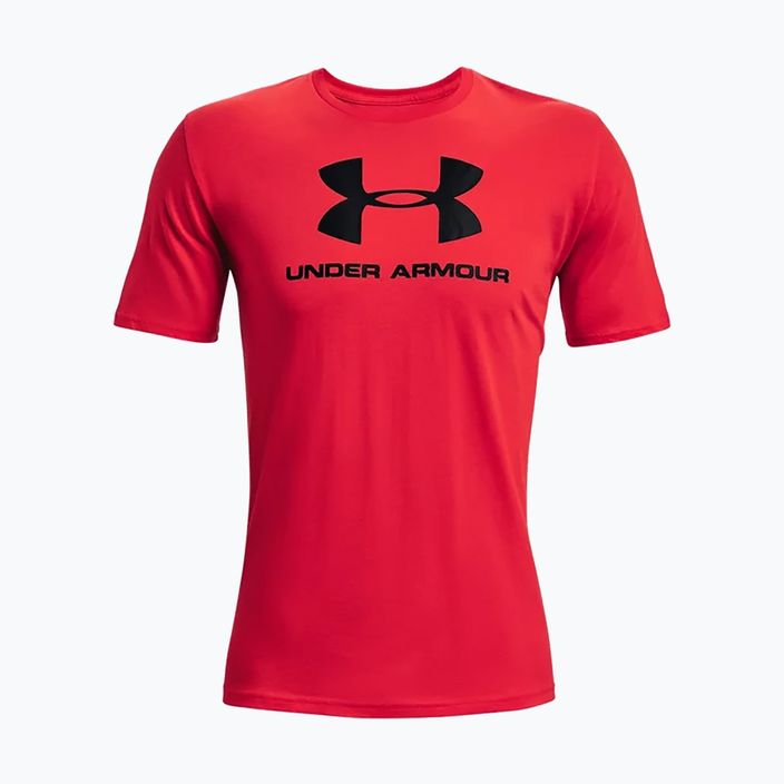 Under Armour UA Sportstyle Logo SS férfi edzőpóló piros 1329590