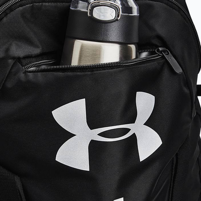 Under Armour Undeniable Sackpack 20 l fekete/fekete/metál ezüst 5