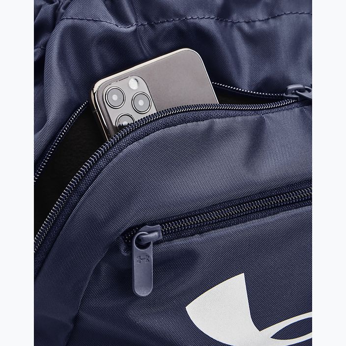 Under Armour Undeniable Sackpack 20 l midnight navy/közepes navy/metál ezüst 3