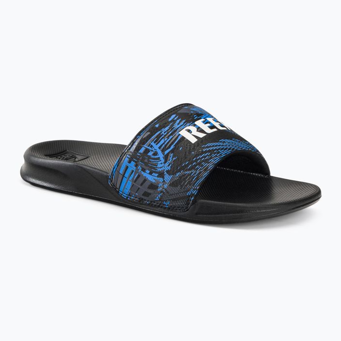 REEF One Slide férfi flip-flop fekete és kék CJ0612