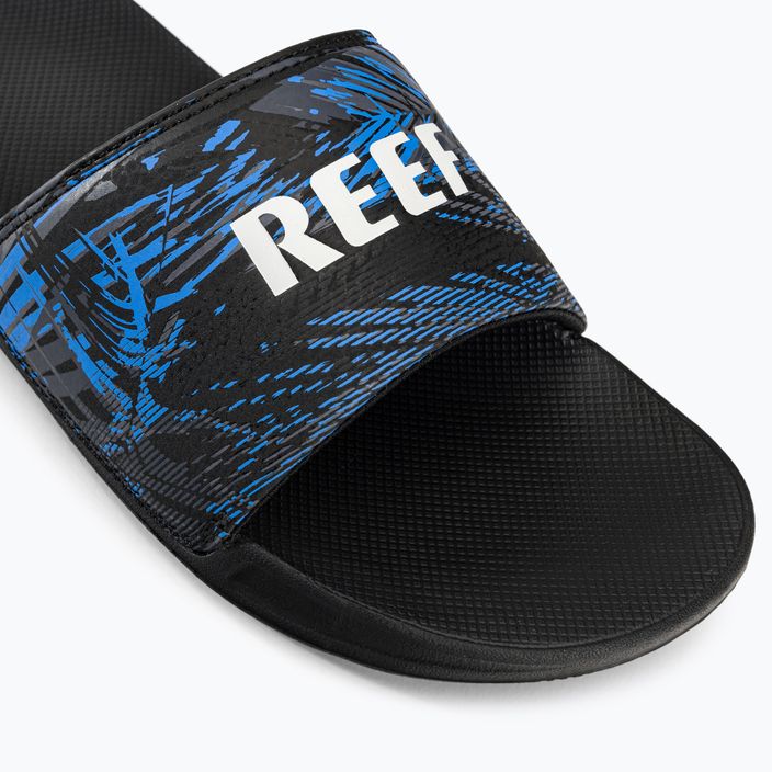 REEF One Slide férfi flip-flop fekete és kék CJ0612 7