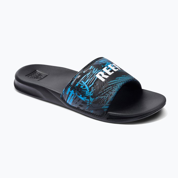 REEF One Slide férfi flip-flop fekete és kék CJ0612 9