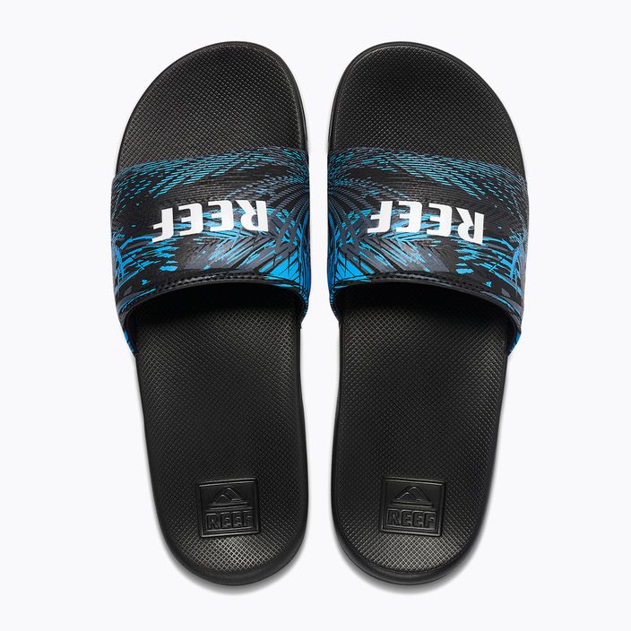 REEF One Slide férfi flip-flop fekete és kék CJ0612 11