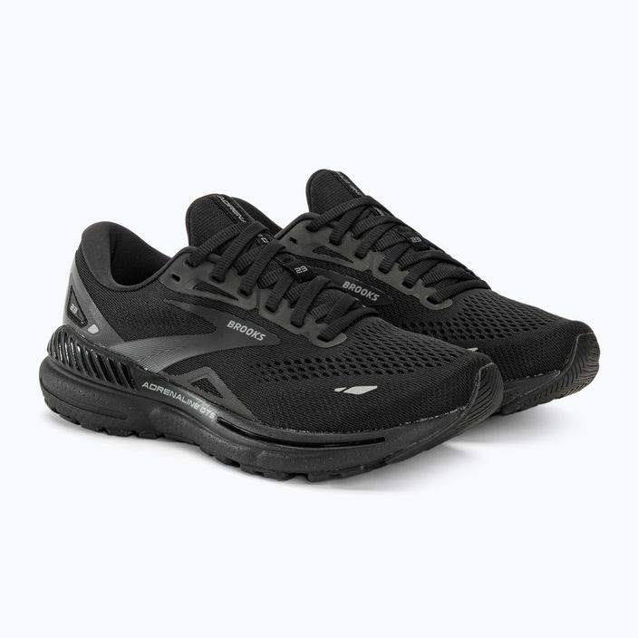 női futócipő  Brooks Adrenaline GTS 23 black/black/ebony 4