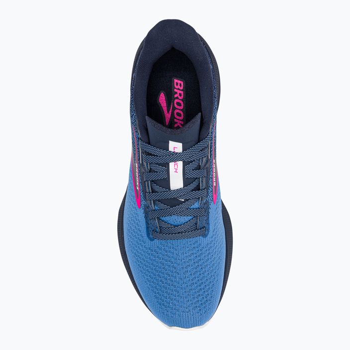 Brooks Launch 10 peacot/marina kék/rózsaszín glo női cipő 6