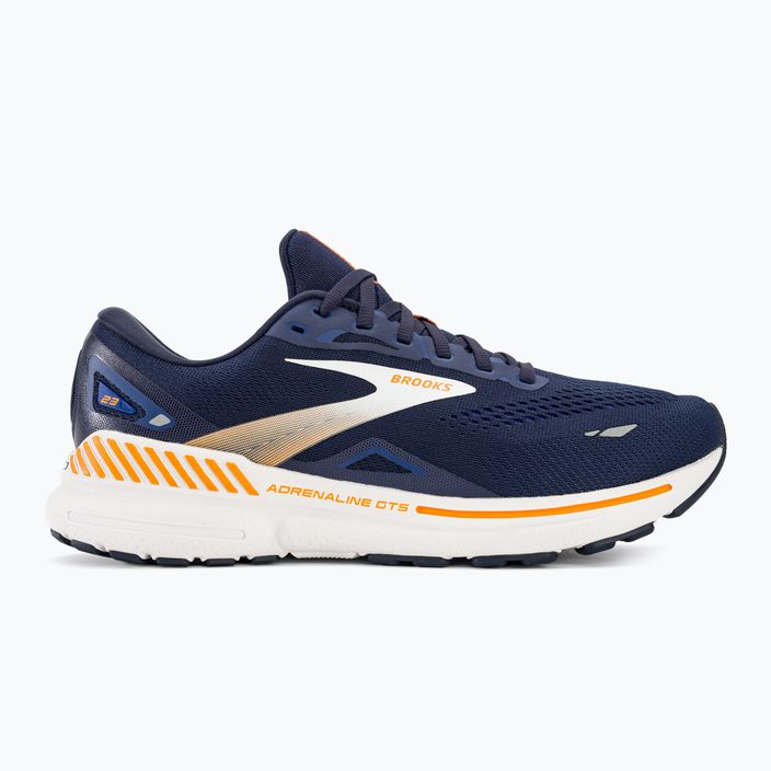 Férfi futócipő  Brooks Adrenaline GTS 23 peacoat/ultramarina/orange 2