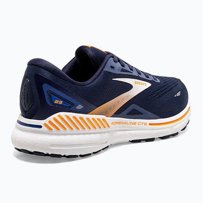 Férfi futócipő  Brooks Adrenaline GTS 23 peacoat/ultramarina/orange 9