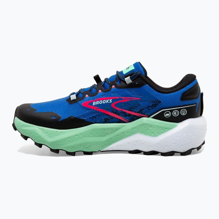 Férfi futócipő  Brooks Caldera 7 victoria blue/black/spring bud 3