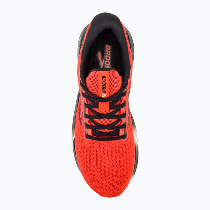 Férfi futócipő  Brooks Glycerin 21 grenadine/salsa/black 7