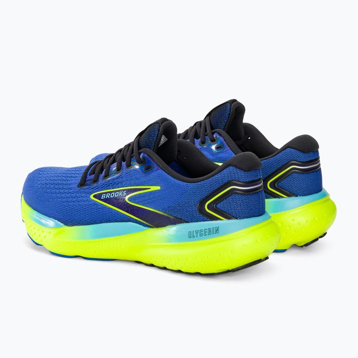 Férfi futócipő  Brooks Glycerin 21 blue/nightlife/black 3