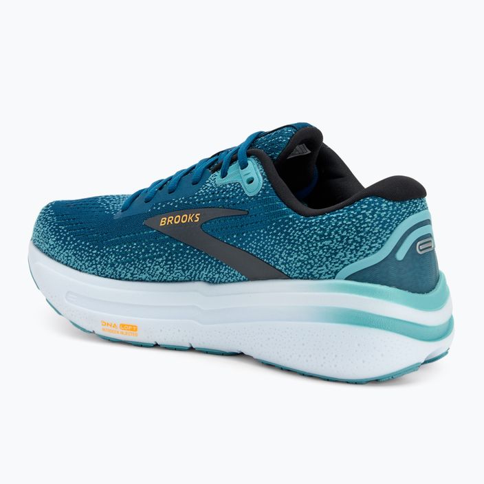 Brooks Ghost Max 2 férfi futócipő moroccan blue/aqua/orange pop 3