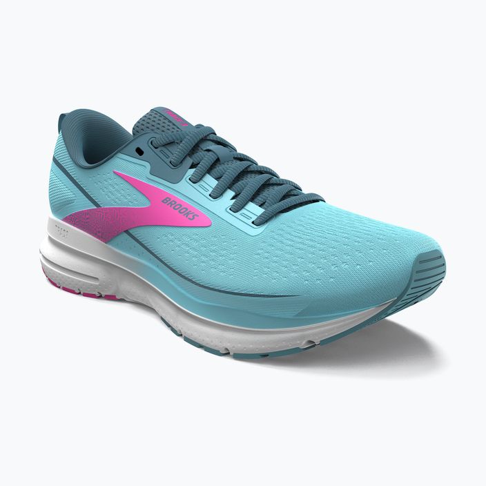 Brooks Trace 3 női futócipő aqua/storm/rózsaszín 15