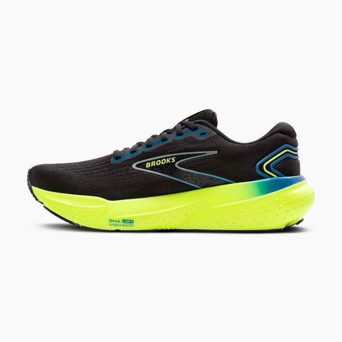 Brooks Glycerin 21 férfi futócipő fekete/kék/ightlife 3