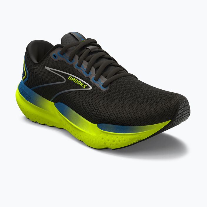 Brooks Glycerin 21 férfi futócipő fekete/kék/ightlife 8