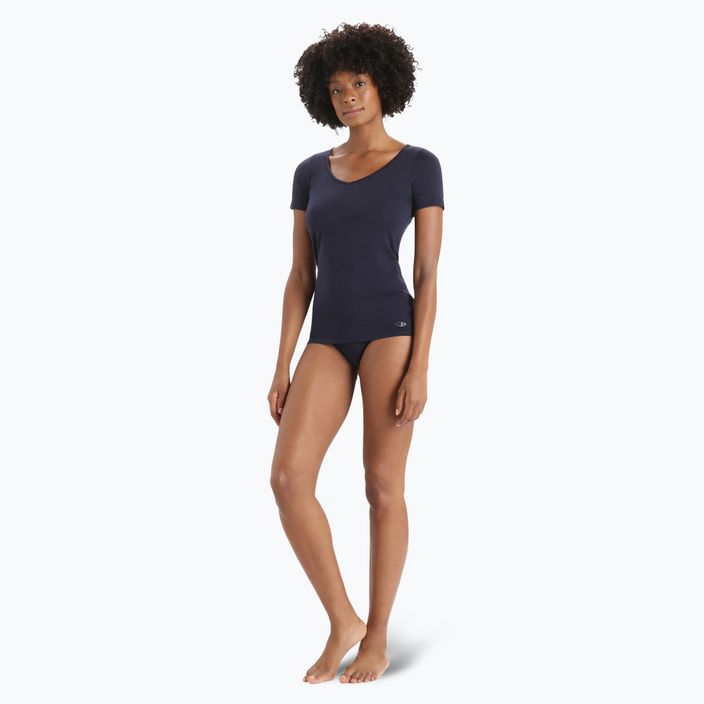 Női termikus bugyi icebreaker Siren Hipkini midnight navy 3