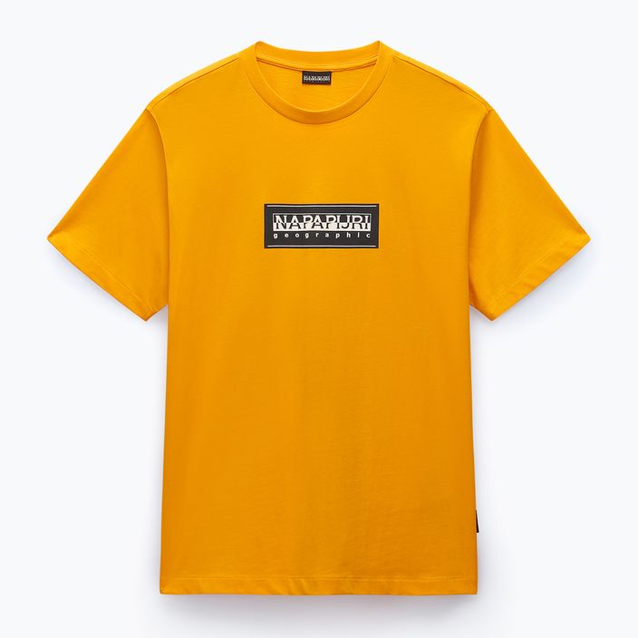 Férfi Napapijri S-Box Logo póló narancssárga marigold 4