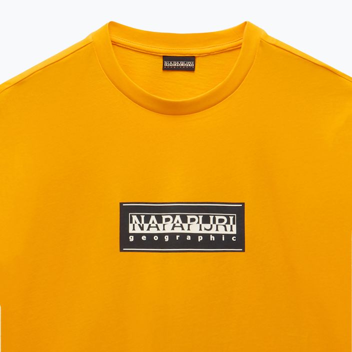 Férfi Napapijri S-Box Logo póló narancssárga marigold 6