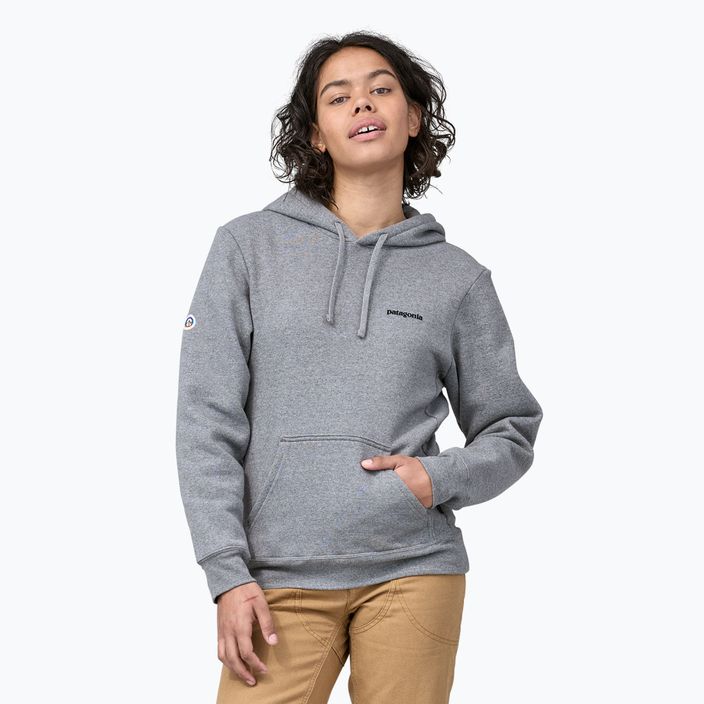 Patagonia Fitz Roy Icon Uprisal Hoody gravel heather melegítőfelső 3