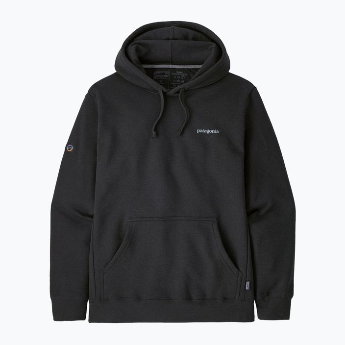 Patagonia Fitz Roy Icon Uprisal Hoody melegítőfelső tinta fekete 4