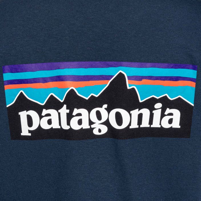 Női trekking póló Patagonia P-6 Logo Responsibili-Tee tidepool kék 6