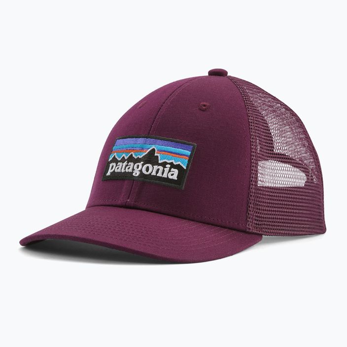 Baseball sapka Patagonia P-6 Logo LoPro Trucker night plum