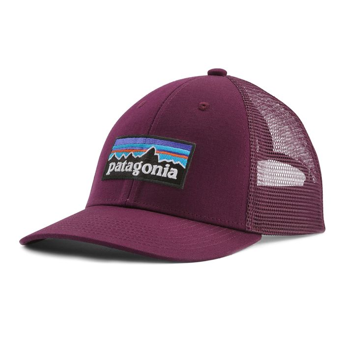 Baseball sapka Patagonia P-6 Logo LoPro Trucker night plum 2
