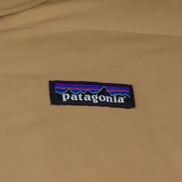 Férfi Patagonia Downdrift pehelydzseki szürkés barna 5