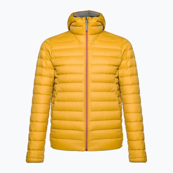 Férfi Patagonia Down Sweater Hoody kozmikus arany kabát