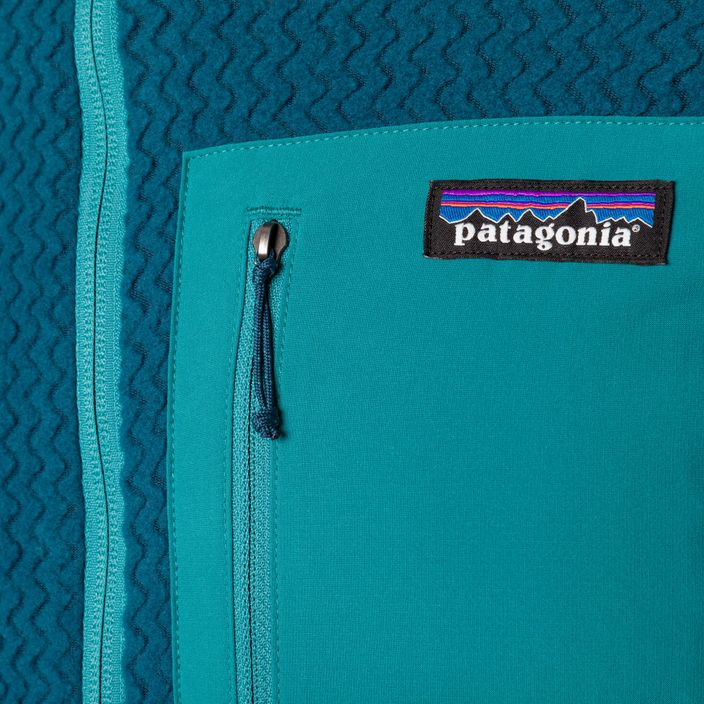 Férfi melegítőfelső Patagonia R1 Air Full-Zip lagom blue 9