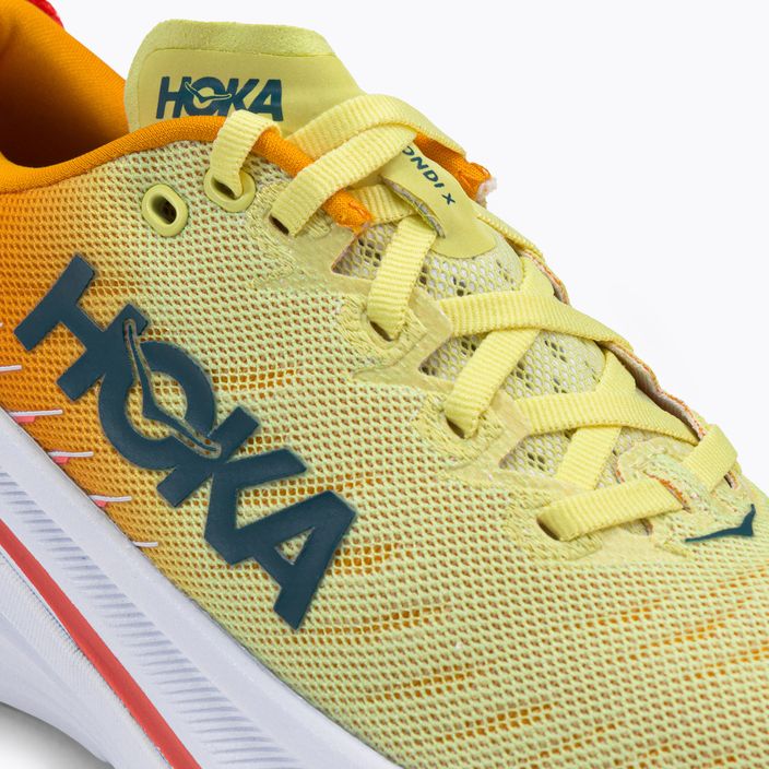 Női futócipő HOKA Bondi X sárga-narancssárga 1113513-YPRY 11