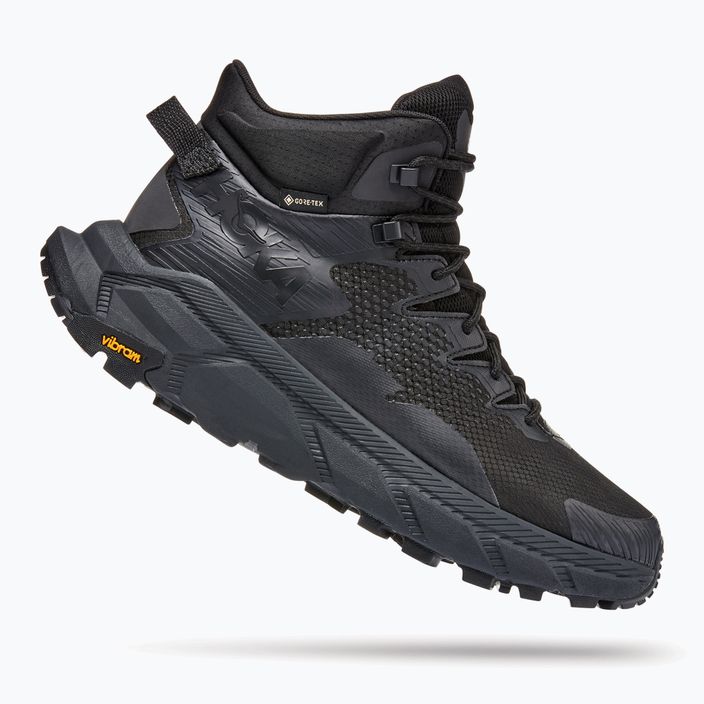 Férfi túracipő  HOKA Trail Code GTX black/raven 2