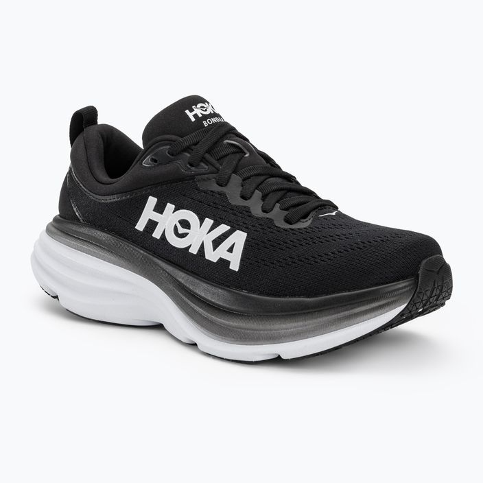 Női futócipő HOKA Bondi 8 fekete/fehér
