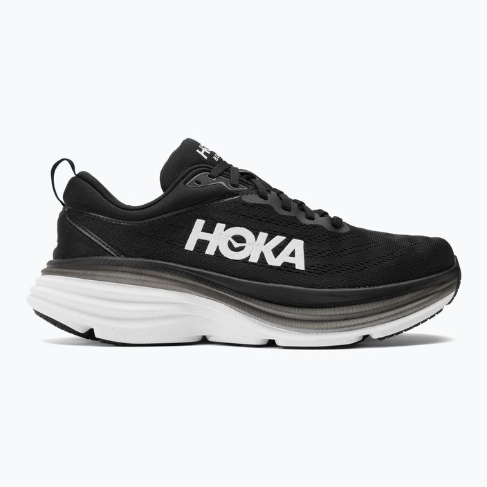 Férfi futócipő HOKA Bondi 8 Wide black/white 2