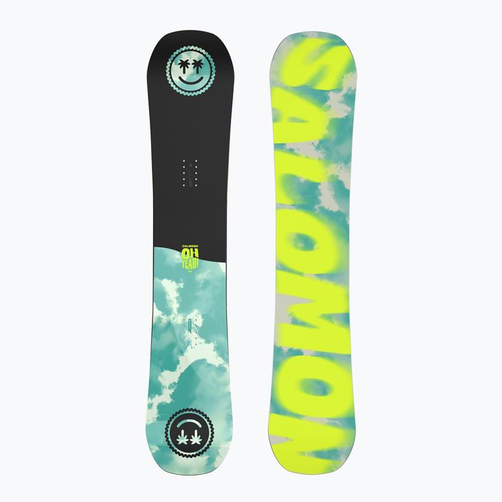 Női snowboard Salomon Oh Yeah fekete-zöld L47031300 7