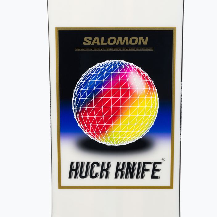 Férfi snowboard Salomon Huck Knife fehér L47018300 6