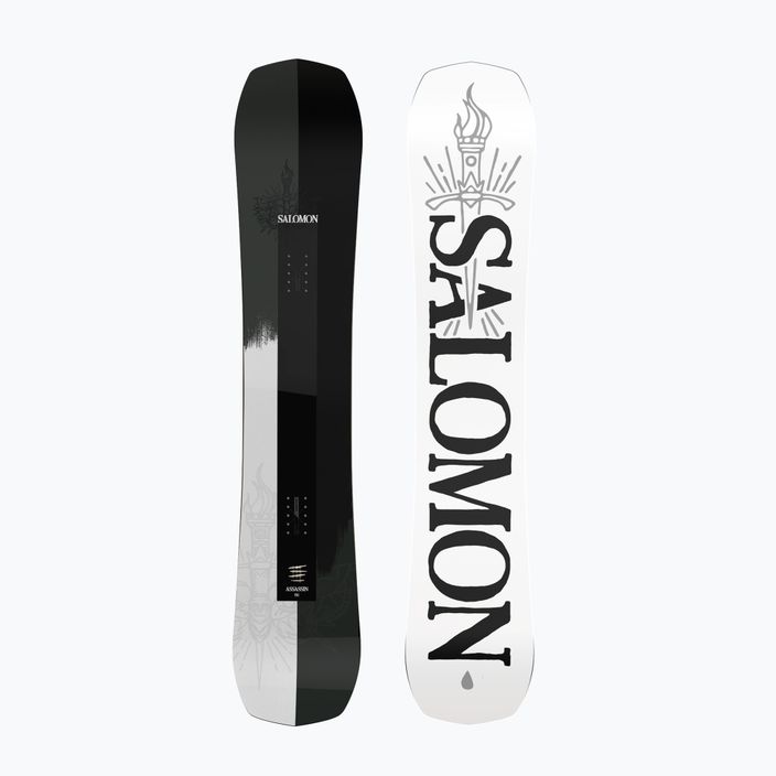 Férfi snowboard Salomon Assassin PRO fekete L47017200 7