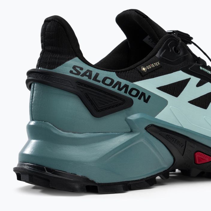 Salomon Supercross 4 GTX fekete-kék női futócipő L41735500 8