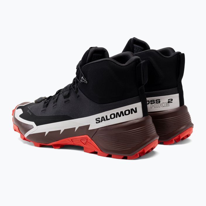 Salomon Cross Hike MID GTX 2 férfi trekking cipő fekete L41735900 3