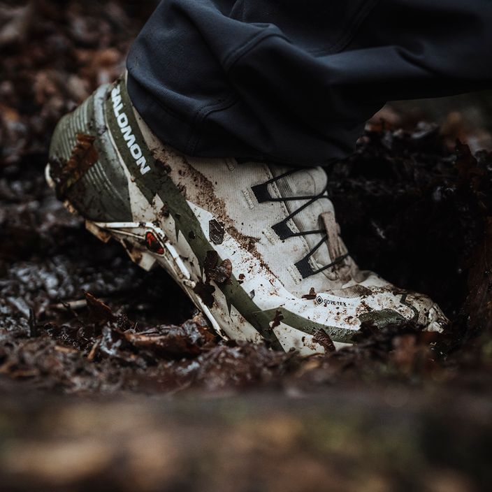 Női trekking cipő Salomon Cross Hike MID GTX 2 szürke L41731100 16