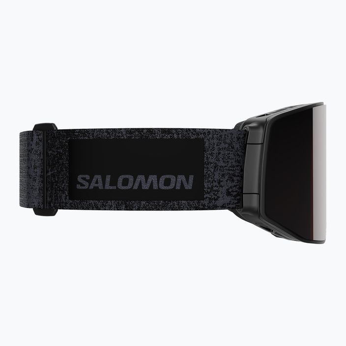 Salomon Sentry Prime Sigma fekete/pisztoly fém/ezüst rózsaszín síszemüveg 3